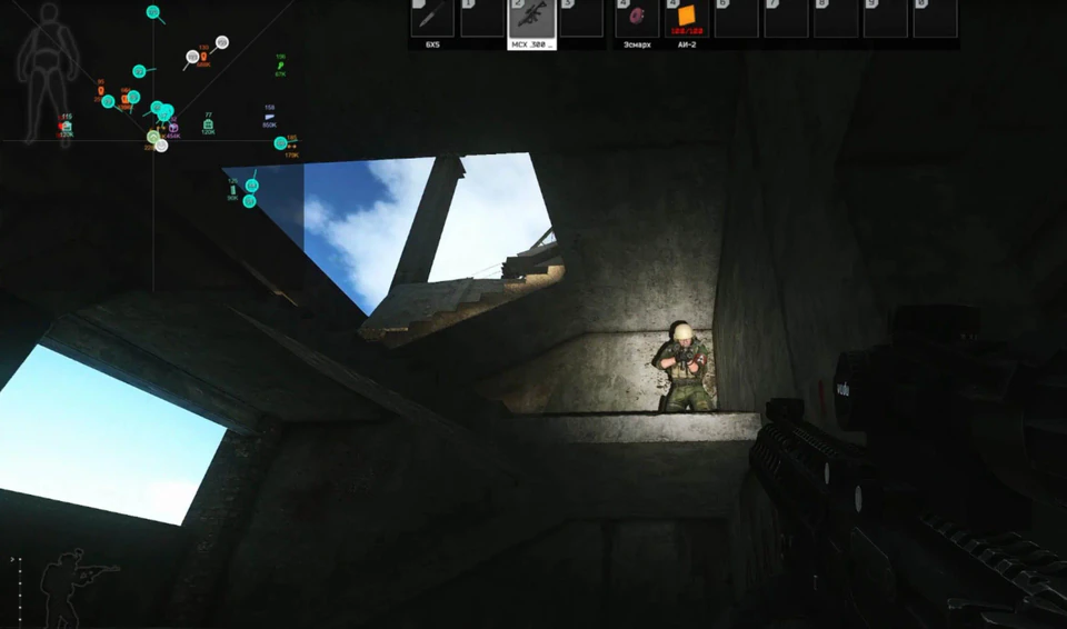 Escape from Tarkov Offline tips for aimbot and ESP practice — Escape from Tarkov cheat gameplay screenshot